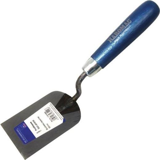 Stukkateurspachtel B.100mm Buchenholzgriff gehär.Qualitätsst.HAROMAC