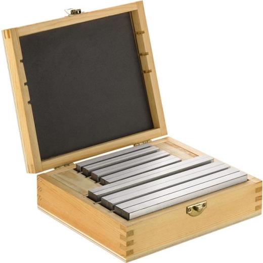 Parallelunterlagensatz DIN 6346S Inh.5 PA Gr.8-63 Stand.L.100/160mm AMF