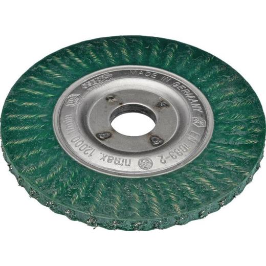 Rundbürste D.125mm Drahtstärke 0,50mm STA 6mm