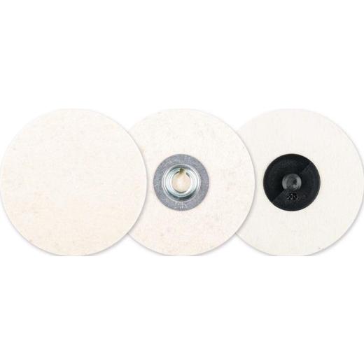 Filzronde COMBIDISC® FR D.75mm Polieren PFERD | 10 Stück