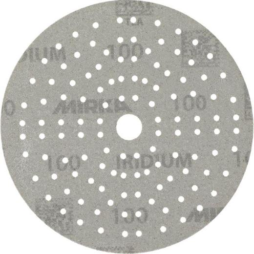 Haftschleifscheibe IRIDIUM Grip 121L 150mm K.100 f.HO/Metall/Lack/Ku. | 100 Stück