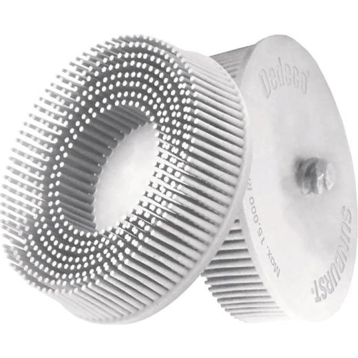 Radialbürstenscheibe Sunburst D.76mm K.120 A120 MED B.76 weiß 20000min-¹ TYROLIT