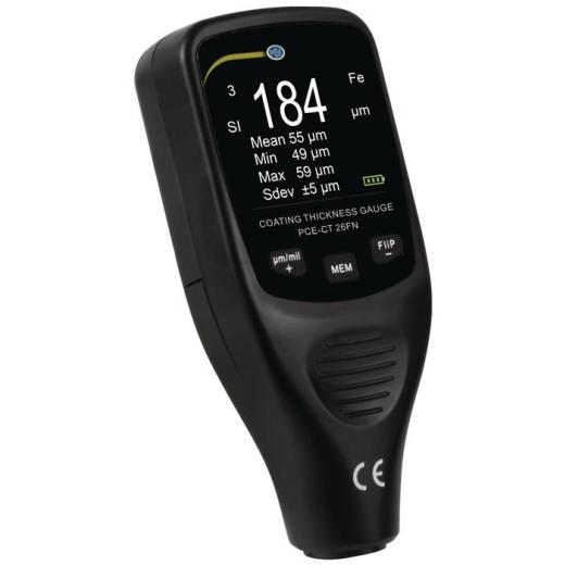 Ortungsgerät PCE-CT 26FN 1250 µm ±3%(+2 µm) IP20 PCE INSTRUMENTS