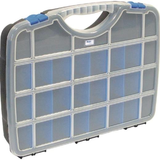 Sortimentskasten Basic Line B312xT238xH51mm 24 Fächer m.Profilraster