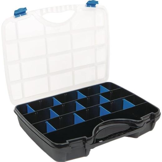 Sortimentskasten Basic Line B312xT238xH51mm 24 Fächer m.Profilraster