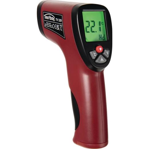 Infrarothermometer TV 329 -50 – +550GradC ±3,0GradC/±3% 2x AA 1,5V TESTBOY