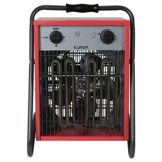 Elektroheizer 345 m³/h 0/4500/9000 W 16 A EUROM