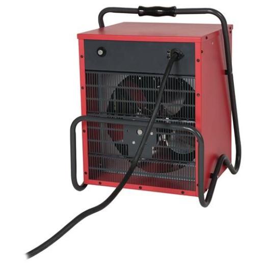 Elektroheizer 570 m³/h 0/5000/10000/15000 W 16 A EUROM