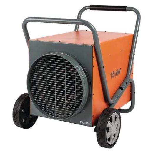 Elektro-Heissluftturbine 15 kW 1950 m³/h EUROM