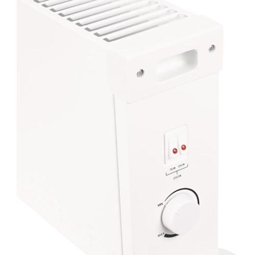 Frostschutzkonvektor 2000 W 220-240V 50 Hz B30xH53,5xT19,6mm 2,07kg EUROM
