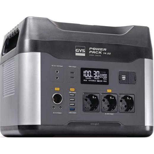 Akku-Powerbank POWER PACK 14.22 55 (1408 Wh) A LiFePO4 (8 Zellen) Ladezeit 7-8 h