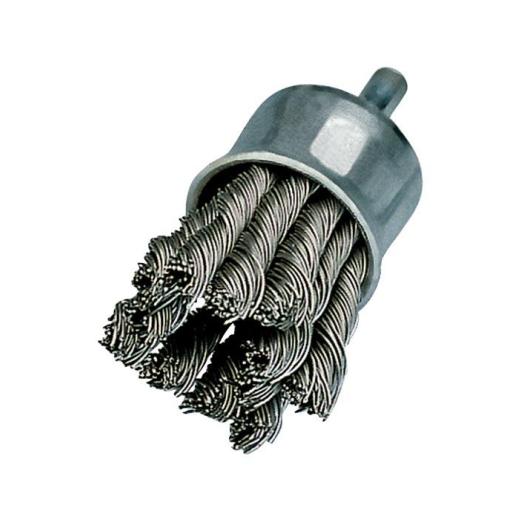 Pinselbürste D.23mm 6mm Drahtstärke 0,26mm VA 20000min-¹ OSBORN