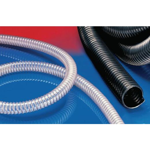 Absaug- u.Förderschl.AIRDUC® PUR 355 HT ID 50-51mm transp.5mm L.10m Rl. | 10 Stück