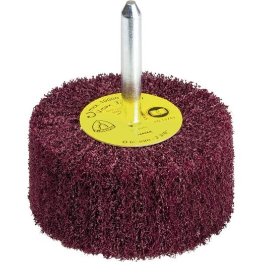 Fächerschleifer Vlies NFS 600 D80xH50mm 6mm Korund Kunstharz coarse KLINGSPOR | 10 Stück