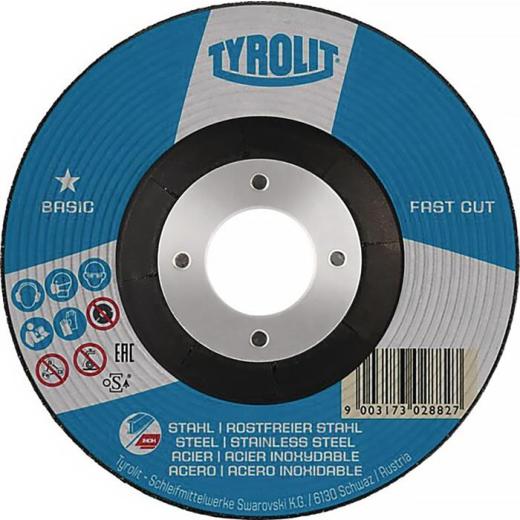 Schruppscheibe BASIC FASTCUT D230xS6mmKörnung 30 gekr.2in1 | 10 Stück