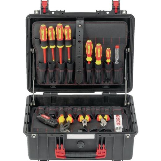 Werkzeugkoffer Elektriker-R21652089 88-tlg.GEDORE RED