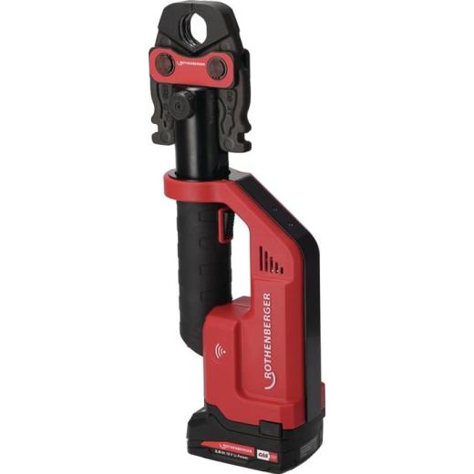 Akkupressm. ROMAX Compact III SET TH 19 kN 16-26mm Pressbacken,1X2Ah,EU