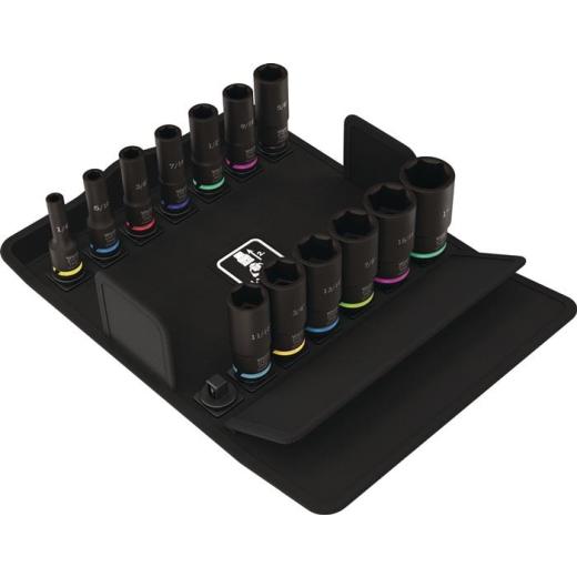 Steckschlüsselsatz 8790 B Impaktor Deep Imperial Set 1 13-tlg.3/8 Zoll WERA