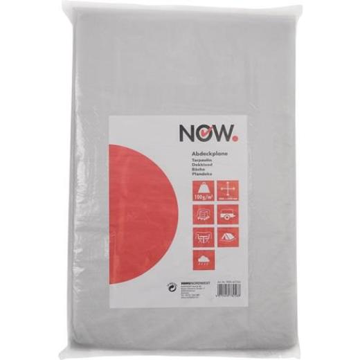 Allzweckplane B4000xL6000mm m.Aluminiumösen