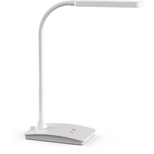 Schreibtischleuchte Metall/Ku.schwarz H.max.375mm Standfuß m.LED