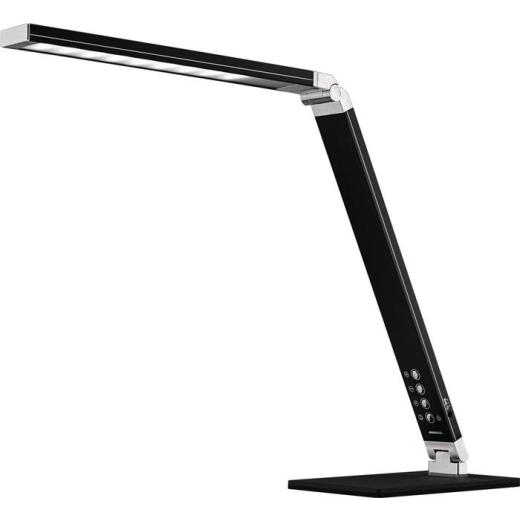 Schreibtischleuchte Magic Light Alu.schwarz H.max.420mm Standfuß m.LED HANSA