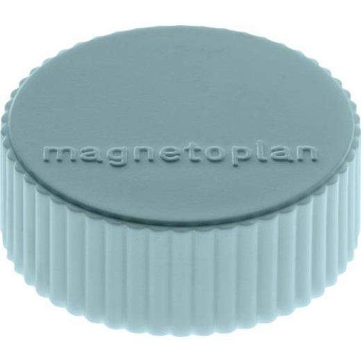 Magnet Super D.34mm hellblau MAGNETOPLAN | 10 Stück