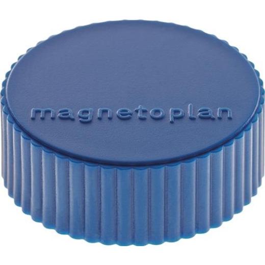 Magnet Super D.34mm dunkelblau MAGNETOPLAN | 10 Stück