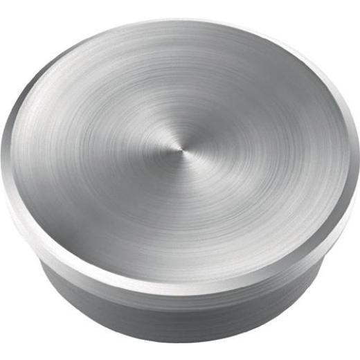 Magnet de Luxe D.25mm silber MAGNETOPLAN | 10 Stück