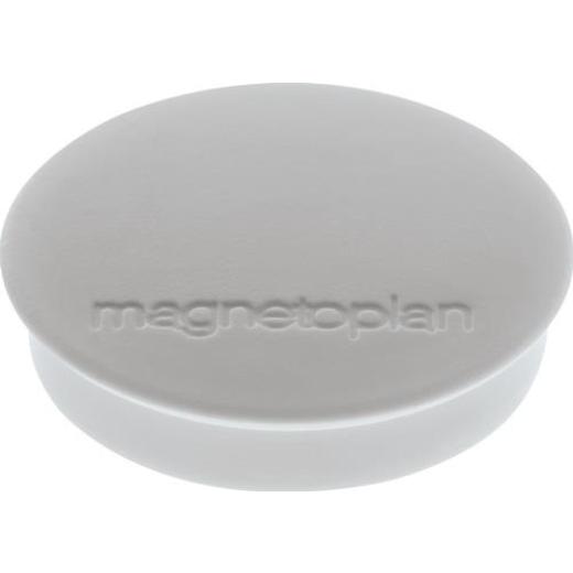 Magnet Basic D.30mm grau MAGNETOPLAN | 10 Stück