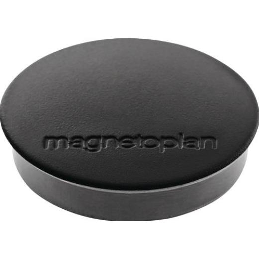Magnet Basic D.30mm schwarz MAGNETOPLAN | 10 Stück