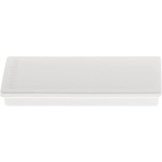 Rechteckmagnet B55xT22xS8mm weiß MAGNETOPLAN | 10 Stück