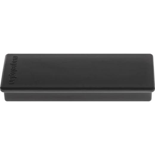 Rechteckmagnet B55xT22xS8mm schwarz MAGNETOPLAN | 10 Stück