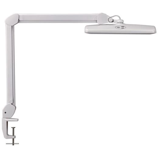 Schreibtischleuchte Metall/Kunststoff weiß H.515mm Klemmfuß LED MAUL