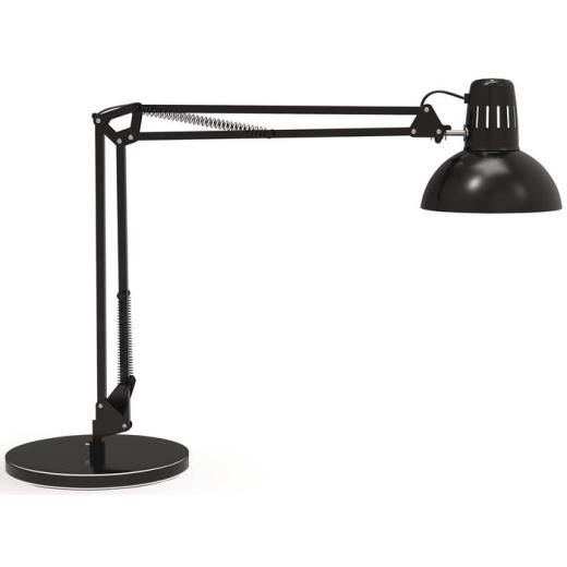 Schreibtischleuchte Metall schwarz H.49cm Standfuß LED MAUL
