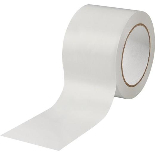 Bodenmarkierungsband Easy Tape PVC weiß L.33m B.75mm Rl.ROCOL