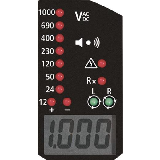 Spannungs-/Durchgangsprüfer SP 100 6-1000/6-1500V AC/DC TECWERK