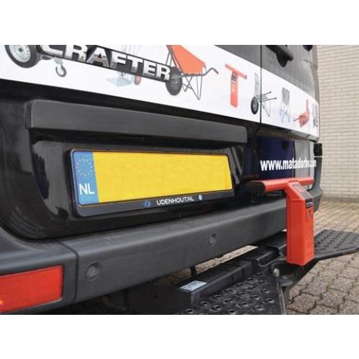 Laderaumsicherung Bull-Lock 2 Stahl,pulv.L410xB100xH260mm G.4,7kg rot MATADOR