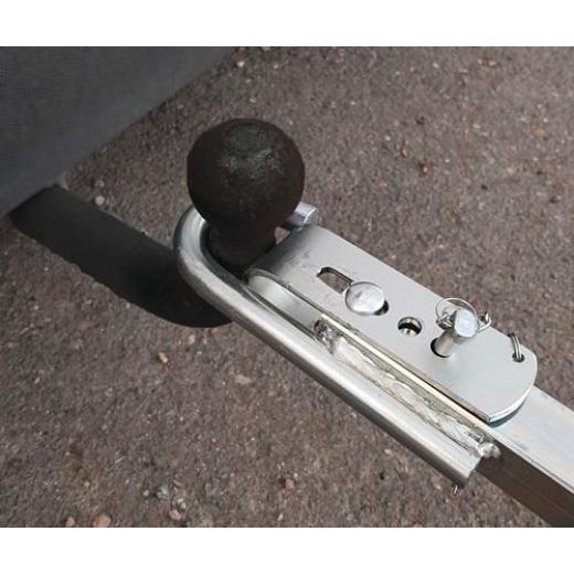 Abschleppstange STA verz.L75xB1990xH60mm 5,1kg rot-weiß HP AUTOZUBEHÖR