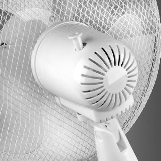 Tischventilator H.555mm 220-240V 50 Hz 45 W Weiß EUROM
