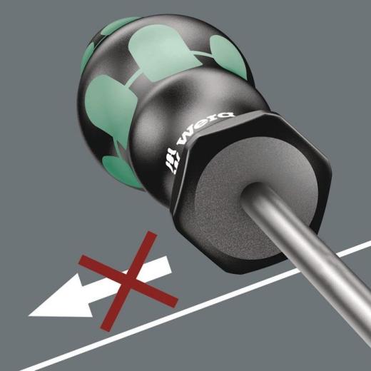 Schraubendreher 367 HF Torx Gr.TX 8 Klingen-L.60mm Kraftform TORX® WERA