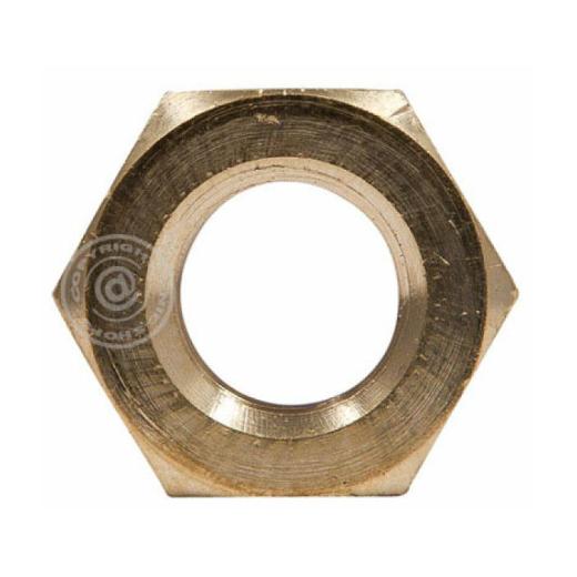 ISO 4032 | Messing | Sechskantmuttern - ISO-Typ 1 - Kleinpackung | M 1,2 | 100 Stück