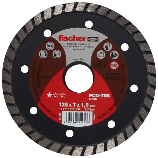 fischer Trennscheibe FCD-TES 125 x 1,9 x 22,23 DIA
