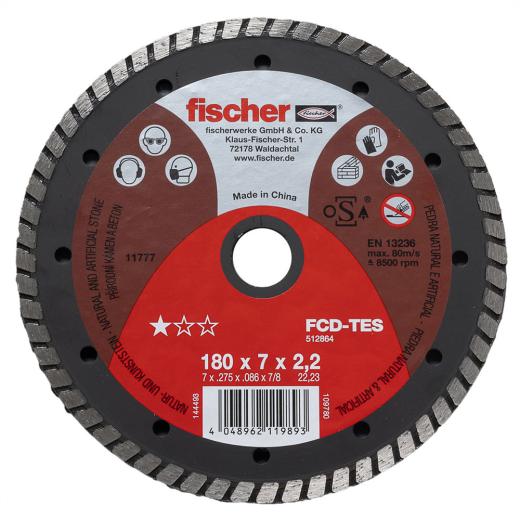 fischer Trennscheibe FCD-TES 180 x 2,2 x 22,23 DIA