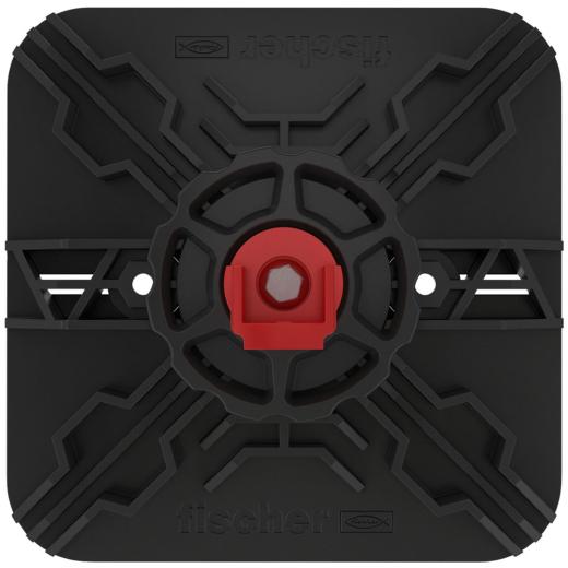 fischer - Flachdachfuß FFRBH gelenkig | 2 Stück