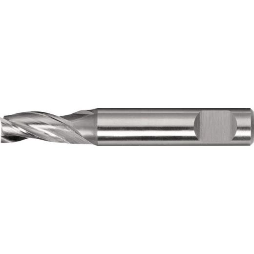 Minibohrnutenfräser Ø 2 mm HSS-Co8 Weldon Z.3 kurz TECWERK