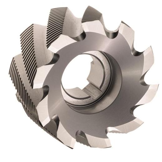 Walzenstirnfräser DIN 1880 Typ HR, Ø 80 mm HSS-Co5 Z.10 TECWERK