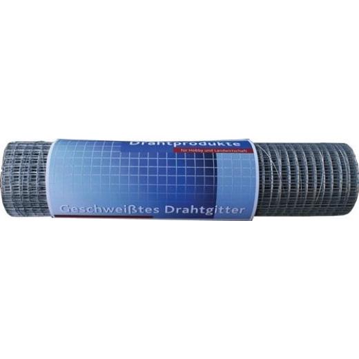 Drahtgitter L.5 m,H.0,5m verz.Maschw.12,7x12,7mm