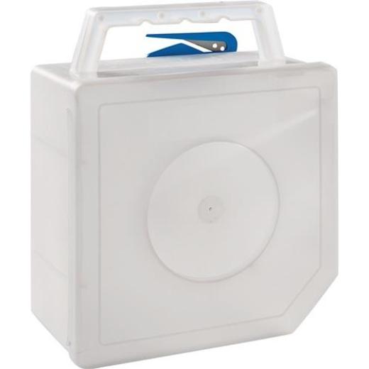 Warnbandspender transp.m.eingebautem Messer L200xB100xH240mm WEMAS