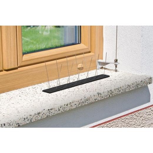 Vogel- u.Taubenabwehr Starter Set Schutz b.1 m,36 Spikes Ku.WINDHAGER | 6 Stück