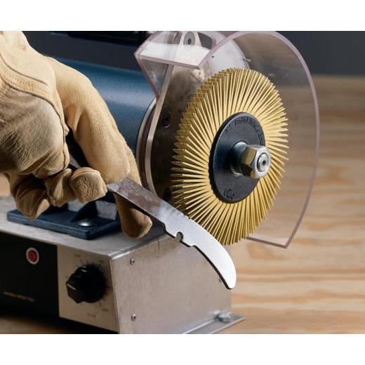 Radialbürstenscheibe BB-ZB Typ A Ø150xB12x25,4mm 36 Cubitron 3M